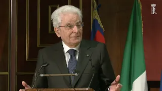 Mattarella all' inaugurazione dell’anno accademico dell’Università degli Studi di Padova.