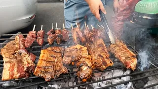 Manila Street Food | SISIG Liempo , Sisig Tenga  | Pork Belly and Pork Ears