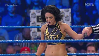 WWE SmackDown Shayna Baszler spoils Bayley’s victory with post match attack