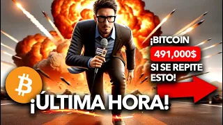 Bitcoin a punto de EXPLOTAR: $491.000 en abril de 2025, ¿es posible!