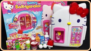 11 Minutes Satisfying with Unboxing Hello Kitty Refrigerator Toys ASMR ( No Music)