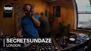 Secretsundaze Boiler Room London Studio DJ Set