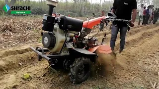 Shrachi 8D6 Power Weeder - DITCHER Attachment