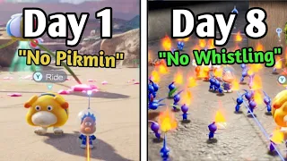 Pikmin 4, but there's a different challenge every day