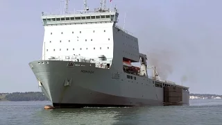 Come On Board The Royal Navy's Lifeline | Forces TV