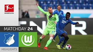 TSG Hoffenheim - VfL Wolfsburg | 2-1 | Highlights | Matchday 24 – Bundesliga 2020/21