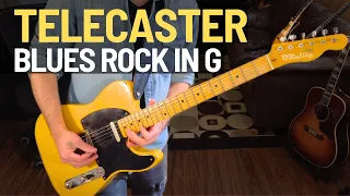 Telecaster Blues in G