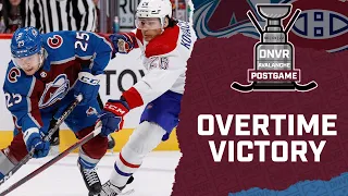 Colorado Avalanche embrace theatrical finish with overtime win over Montreal Canadiens
