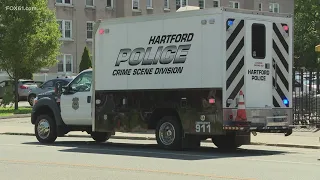 Hartford police are investigating a suspicious death