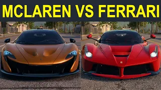 Need For Spead Heat: McLaren P1 vs. Ferrari LaFerrari Drag Race