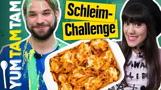 Schleim-Challenge #7 // Pasta-Auflauf // #yumtamtam