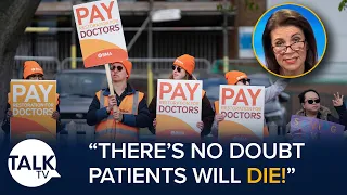"Patients Will Die!" Julia Hartley-Brewer Challenges NHS GP Over Junior Doctors Strike Action