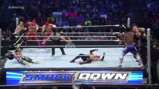 8-Man Tag Team Match: SmackDown – 30. Juli 2015