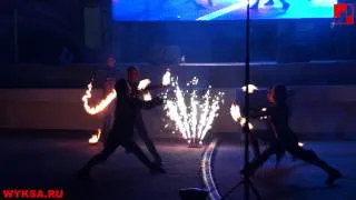 Театр огня Обертаевой, Vasiliev Groove, эксклюзивное огненно-пиротехническое шоу  "Furious Angel"