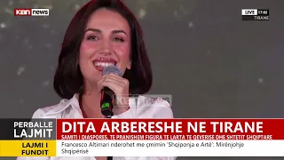 Elhaida Dani "ndez" Pallatin e Kongreseve, interpreton këngët e dashura për publikun shqiptar