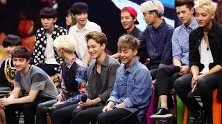 快乐大本营 Happy Camp: EXO 11人绝版同台-EXO 11 Members Rare On Stage Appearance【湖南卫视官方版1080P】 20141025
