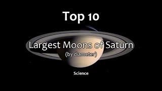 Top 10: Largest Moons of Saturn