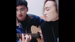 【吳宗憲 - 小姐這是我的名片】2分鐘搞笑改編｜林若甄RJ ft. 利承諺｜acoustic guitar cover