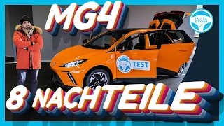 MG 4 Electric Test | 8 Nachteile des neuen MG 4