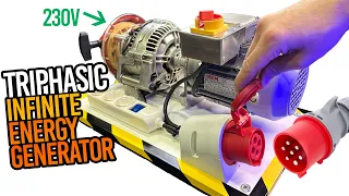 Amazing 10Kw infinite energy generator! - Single and Three Phase 230V