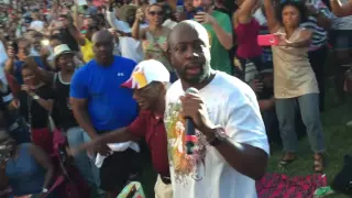 Wyclef Jean Baltimore Artscape 2016 up close and personal