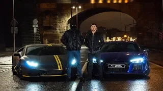 Lamborghini huracan vs Audi R8 V10+ LIFE Vlog LIMMA