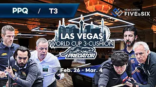 [Table 3] Las Vegas World Cup 3-Cushion 2023 - PPQ