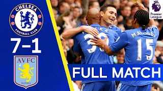 Chelsea 7-1 Aston Villa | FULL MATCH | Premier League 09/10