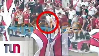 La foto de los últimos minutos de vida de Pablo Serrano, el hincha de River que murió en la cancha