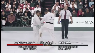 Kaito Nishimura Japan vs Maksim Ekimov Russia The 13th World Open Karate Championship