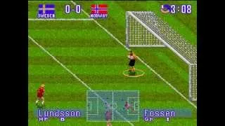 International Superstar Soccer Deluxe ... (Sega Genesis) Gameplay