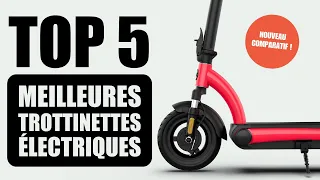 #TOP5 : LES 5 MEILLEURES #TROTTINETTES ÉLECTRIQUES ! (TEST & COMPARATIF 2024) ✅