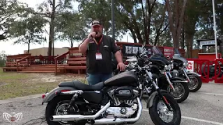 2019 Harley-Davidson Sportster 1200 Custom XL1200C in Industrial Grey Denim and Black Denim