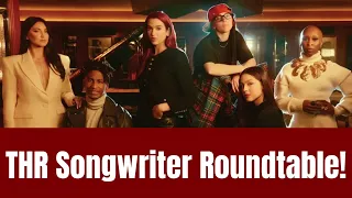 THR Songwriter Roundtable: Revealing the Minds of Billie Eilish, Olivia Rodrigo, and Dua Lipa