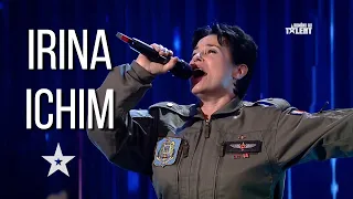 Irina Ichim, a făcut senzație, cu VOCEA ei pe scena de la Românii au Talent! Un moment de aur!