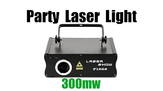 330mw Home Disco Lights synchronized to Music 5, Scanners, Lasers, DMX controlled