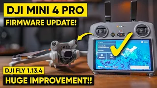 DJI Mini 4 PRO - NEW DJI FLY Firmware Update Fixed Everything i HATED with Mini 4 PRO!