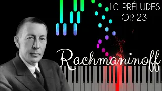 Rachmaninoff | Prelude Op. 23 No. 5 G minor | Visual Classical Piano