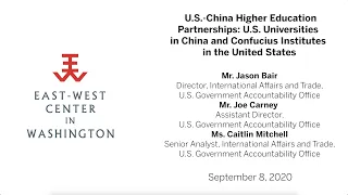 U.S. Universities in China and Confucius Institutes in the United States
