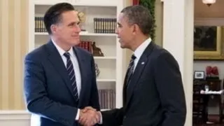Mitt Romney, President Obama's Private Lunch at the White House