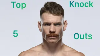 Top 5 knockouts of Paul felder / must watch