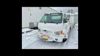 Hyundai HD78.      Покраска кабины