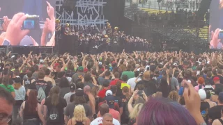 Papa roach ft olentangy marching band - rock on the range 2017