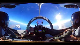 T-6B Texan II Out-of-Control flight maneuver (VR Cockpit View)