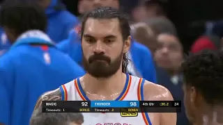 Steven Adams Full Play 11/05/19 Orlando Magic vs Oklahoma City Thunder | Smart Highlights