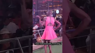 CHRIS EMBARAMBAMBA PERFORMING IN A DRESS #shorts #shortsfeed #shortsvideo #shortsyoutube