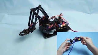 DIY Robot Arm Kit Educational Robotics Claw Set