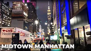 NYC LIVE Exploring Midtown Manhattan on Friday (January 28, 2022)