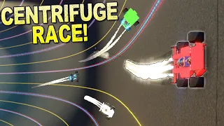 3 Stage Centrifuge Race!  Can We Survive The Race? - Trailmakers Multiplayer