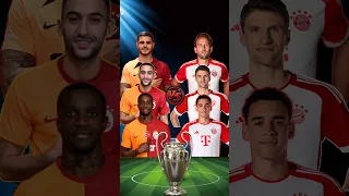 Galatasaray (İcardi, Ziyech, Zaha) VS Bayern Münich (Harry Kane, Muller, Musiala)😈🤩🔥